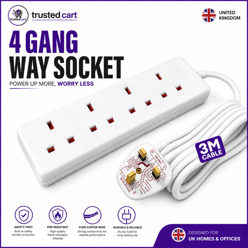Gang extension lead cable - extension,