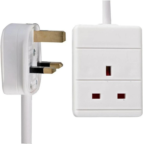 Way gang single socket mains - 1,