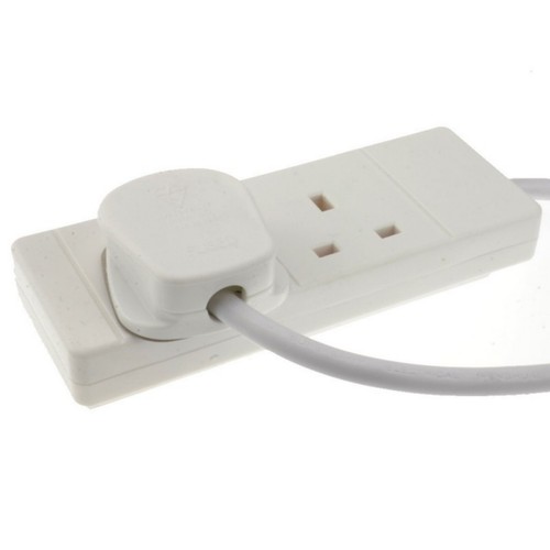 Extension lead twin - 2m,