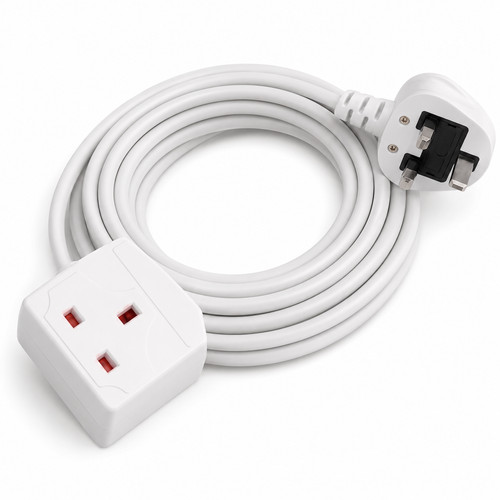 Way gang single socket - gang, mains