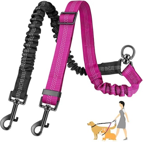 Double dog lead - double, way