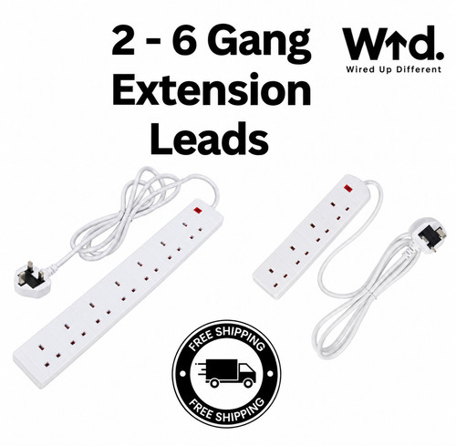 Extension lead or 6 - extension,