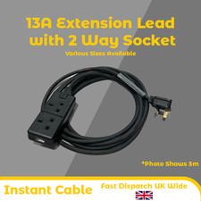 13A Extension Lead with 2 Way
