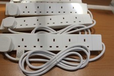 Mains Extension lead 6way 3m -
