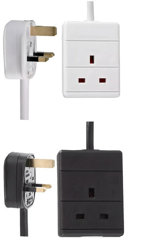 Single mains extension cable - extension,