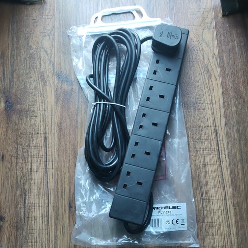 Way extension cable black 5 - 6,