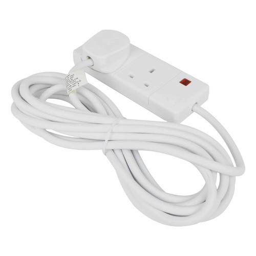 Way extension lead socket - 5m,