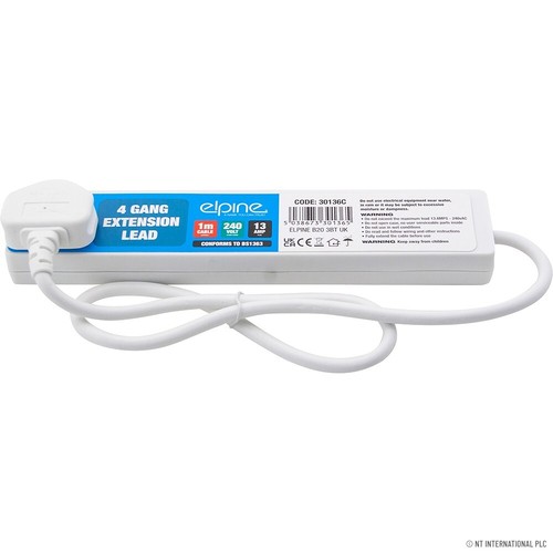 Way gang extension lead - 4,