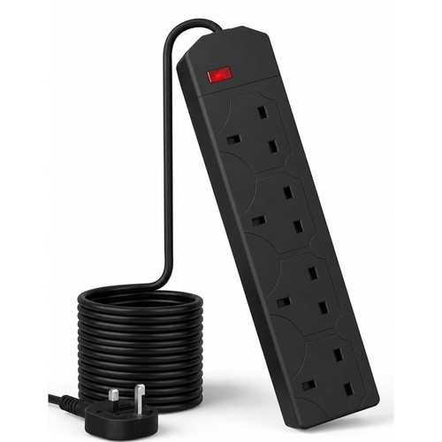 Gang mains plug - 4,