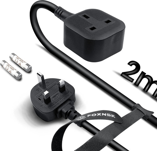 Single extension lead - 2m,, 1