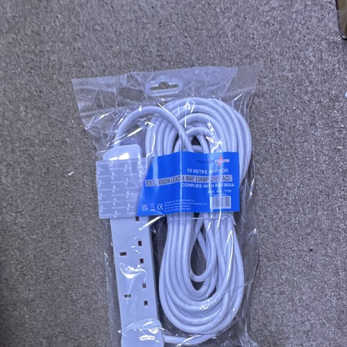 Powerplus way gang 10m - 4-way,