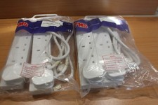 Mains Extension lead 4way 1m